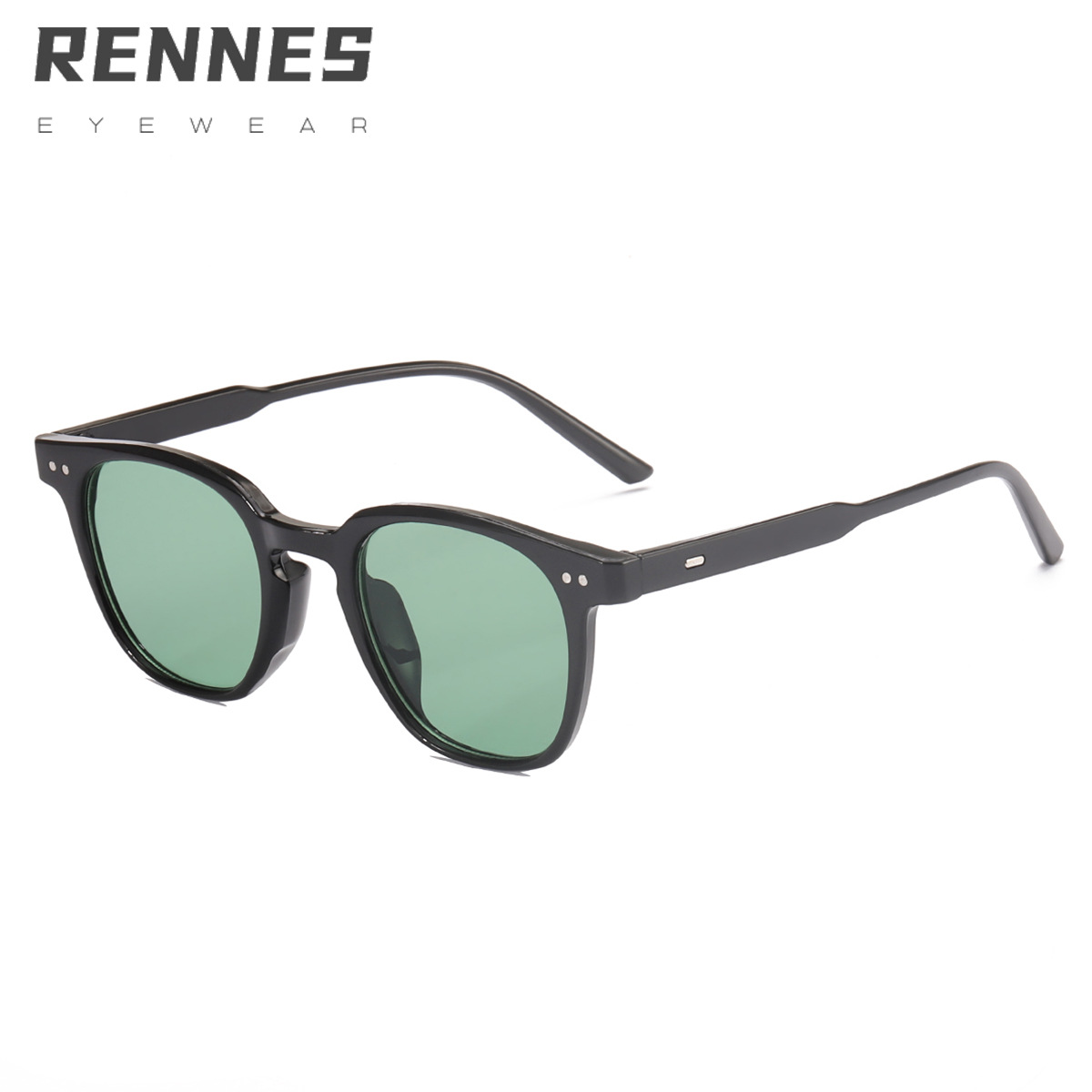 2022 nueva mi Nail Fashion Square personalizada gafas de moda color caramelo de moda al aire libre Street shot gafas de sol