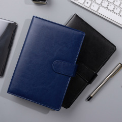 商務禮品禮盒包扣記事本 A5筆記本套裝本子 B5會議記錄本印製logo