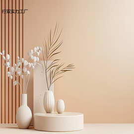 新主直播带货背景布3D立体直播带货网红服装大气内简约轻奢拍照in