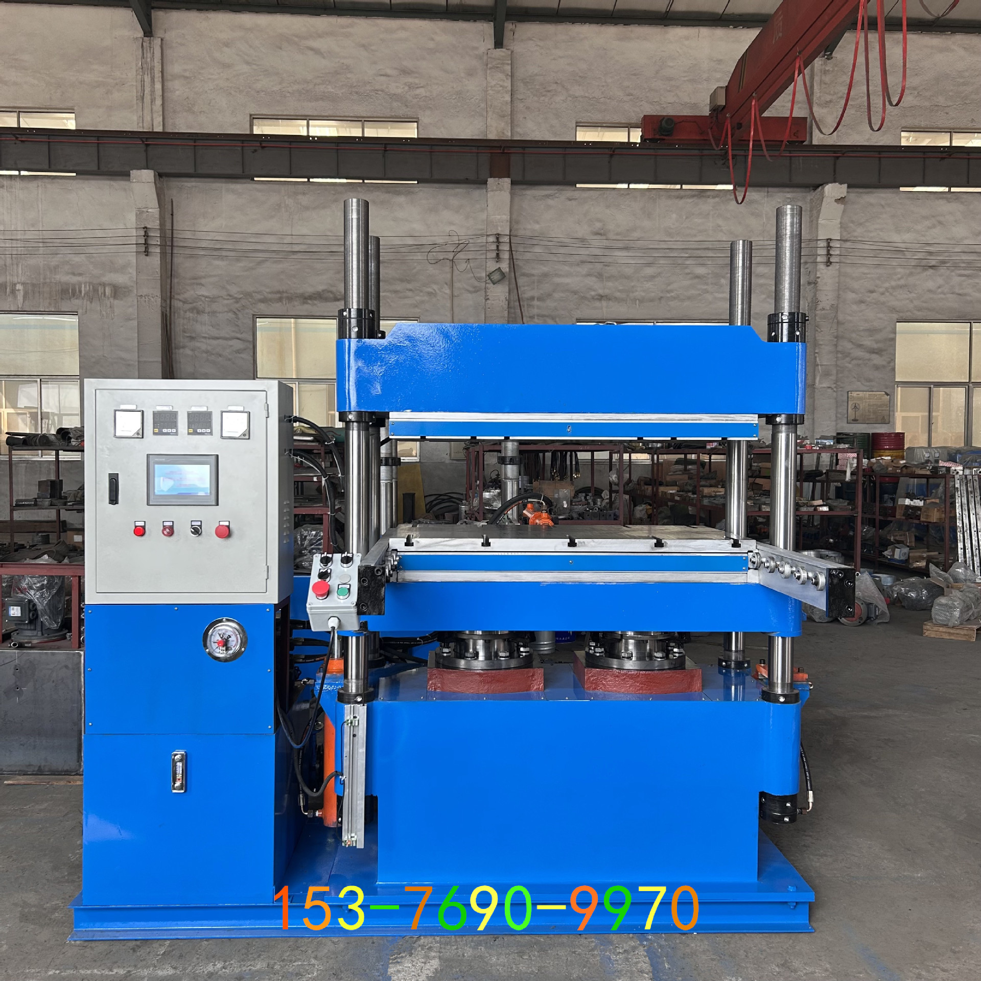 柱式100吨双油缸高压成型机 电器面板热压成型油压机  高压款