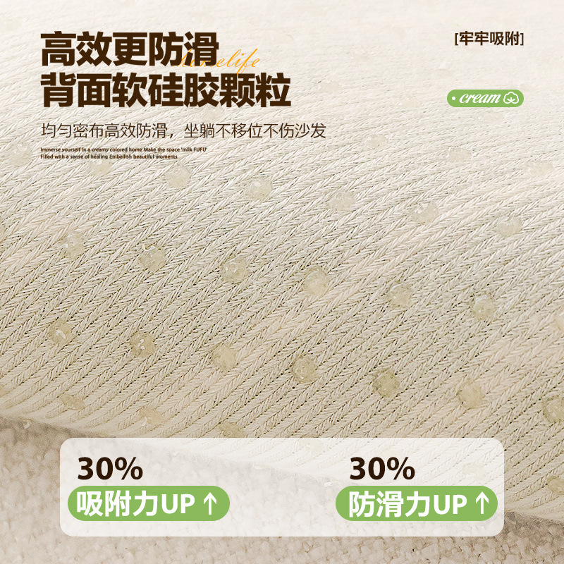 雪尼尔异形沙发垫2025新款四季通用防滑直排沙发套罩客厅座垫盖布|undefined
