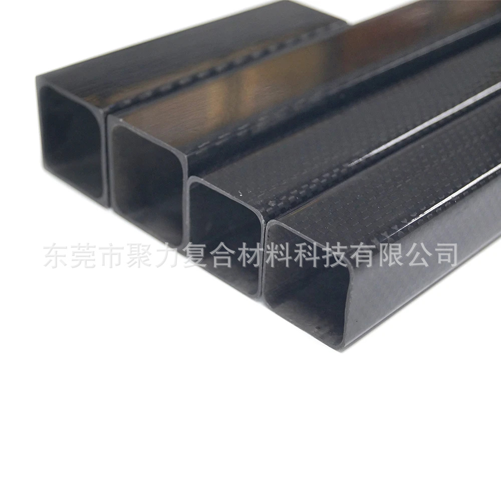 支持定制高强耐磨碳纤维管 3K碳纤维平纹/斜纹方形管