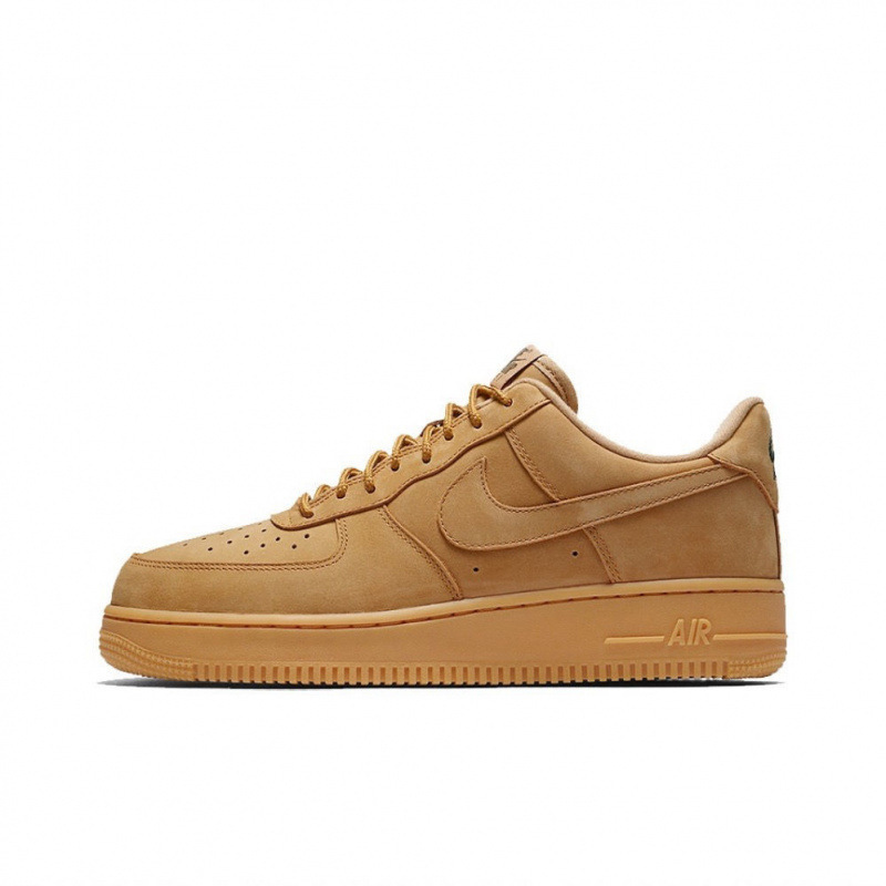 Aio Putian AF1 エアフォースワン ロートップ小麦色高品質スニーカー男性と女性のスポーツとレジャースニーカー|undefined