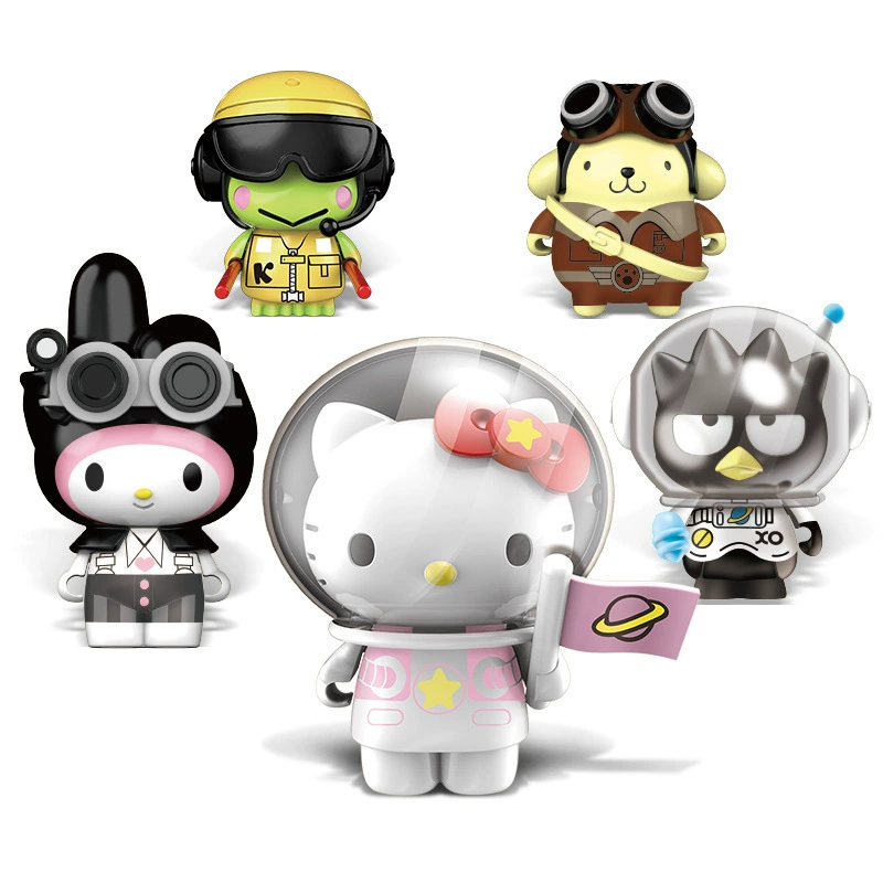 Blind Box Figure Hello Kitty Katie Collection, 45th Anniversary Commemorative, Random 1-Pack