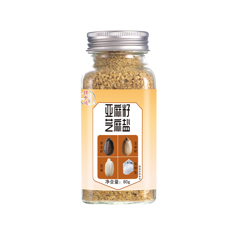 源头厂家批发亚麻籽芝麻盐调味料烧烤烤肉夹馒头便携瓶装调味料|undefined