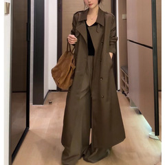 巨好看的风衣女款2025新款秋季中长款早秋卡其色外套2025秋冬新款