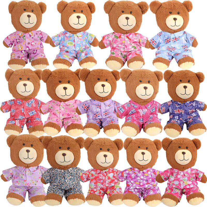 17 Barcelona Plush Toy Doll Clothes, Teddy Bear Doll Clothes, Dress-Up Doll Clothes, Factory Hot Sale Wholesale