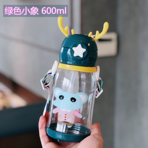 Vaso infantil con pajilla de gran capacidad al por mayor