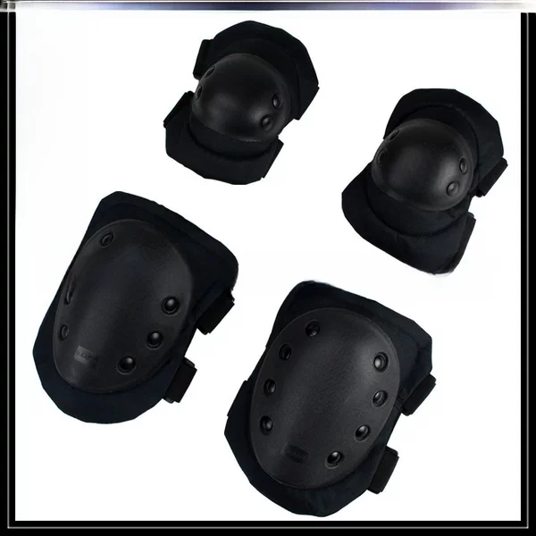 American Black Hawk Protective Equipment Outdoor CS Knee Pad Elbow Pad Sports Riding Protective Kit Tactical Protective Equipment Military Fan Field Battle