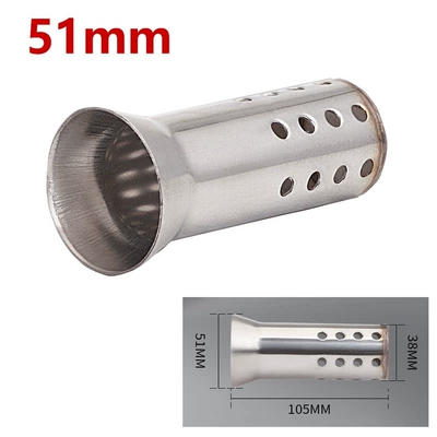 Exhaust pipe pipe stainless steel silencer - c-long-style