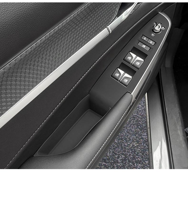 Changan Second and Third Generation Cs75Plus Center Console Gear Shift Silicone Protective Pad, Door Window Button Anti-Slip Mat Modification