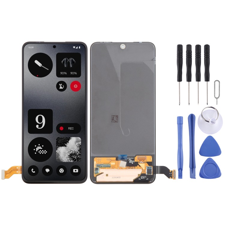 Para Nothing CMF Phone 1 Original OLED LCD Touch Conjunto (Color: Negro)