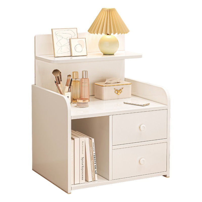 Mesita de noche simple moderno simple pequeño armario de almacenamiento rack de almacenamiento dormitorio Internet celebridad mini gabinete
