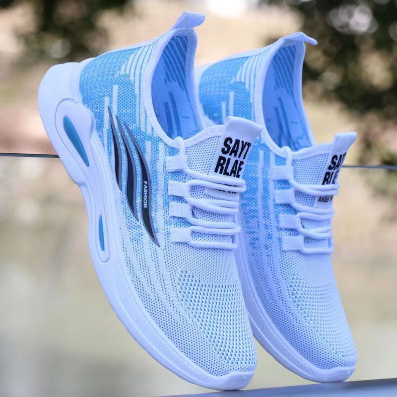 Otoño zapatos de hombre con suela gruesa alta ocio al aire libre baja zapatos de carrera en vivo de la misma red de comercio exterior zapatillas deportivas transpirables