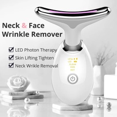 新しい美容器具、リフティング、若返り、美白、ほうれい線、首美容器具、首ライン、首保護器具、導入器具、カラーライト