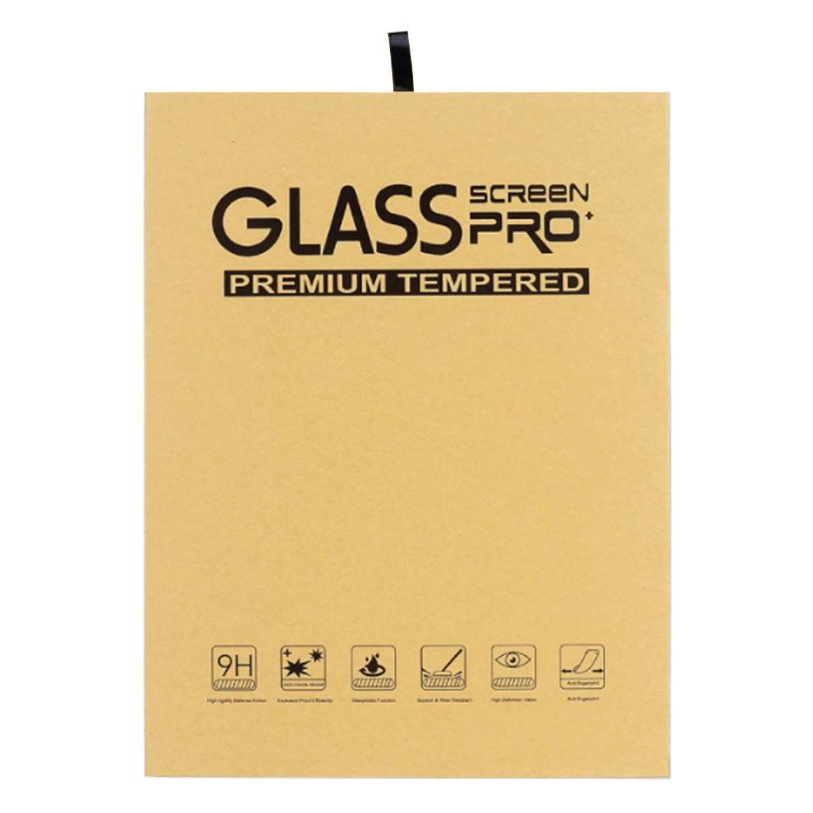 Плоская закаленная пленка Упаковочная коробка Крафт-бумага Плоская жесткая коробка 11-дюймовая пленка PAD Подарочная коробка Автомобильная навигационная пленка Нейтральная