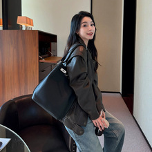 togo头层牛皮凯丽水桶包真皮女士2025新款小众设计潮流单肩斜挎包