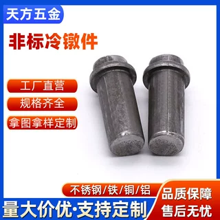 非标冷镦铁实心铆钉 紧固件厂家直供 高强度五金机械工业铆钉批发