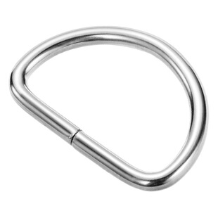 Various hardware accessories specifications D buckle luggage buckle creative gifts metal key chain soft rubber key chain accessories
