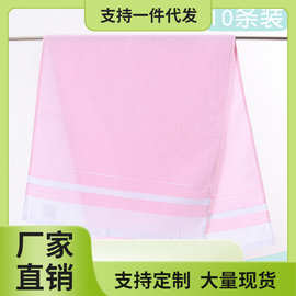 40HP上海丝光棉毛巾纯棉成人家用洗脸面巾夏超薄易干柔软吸水吸汗