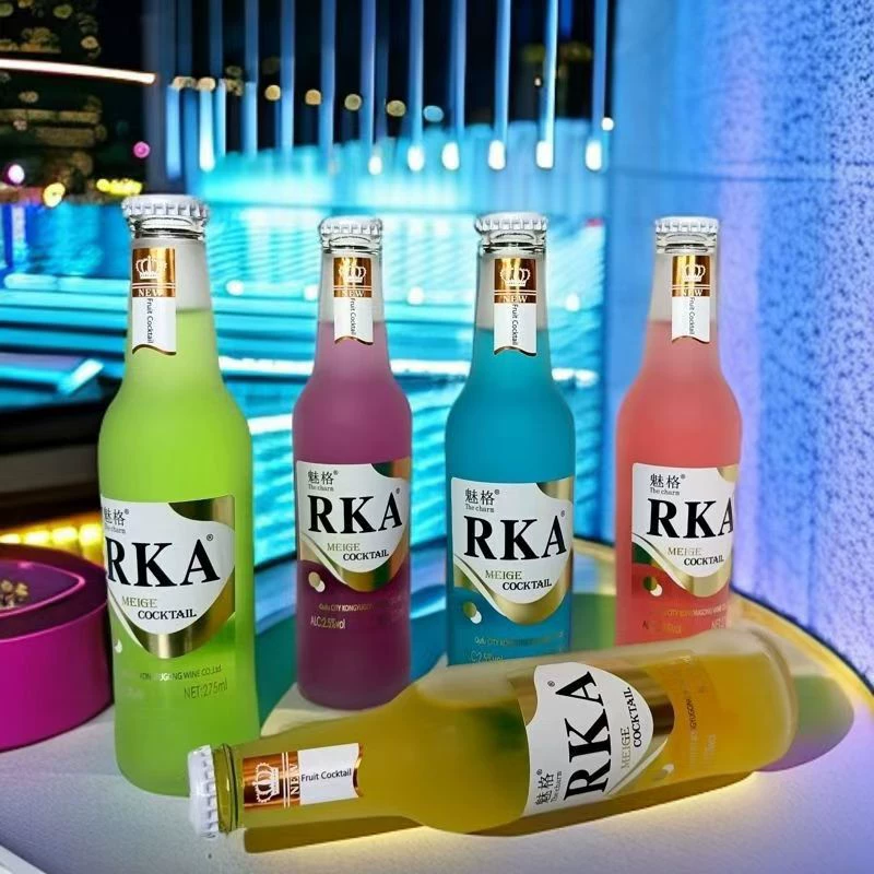 Коктейль оптом 275 мл ✘ 24 бутылки фруктового вина с низким содержанием вина