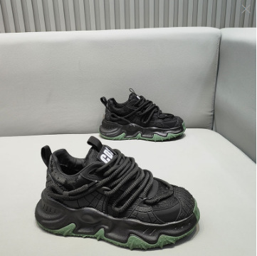 검은색 면 신발