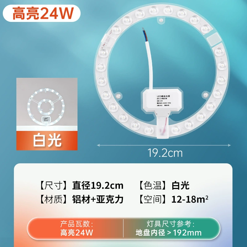 LED changeable ceiling light, light source, modified lamp, wholesale