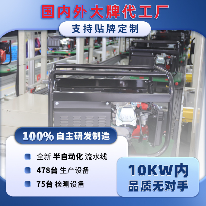 小发电机220v1500w驻车空调露营出口发电机 gasoline generatoX20