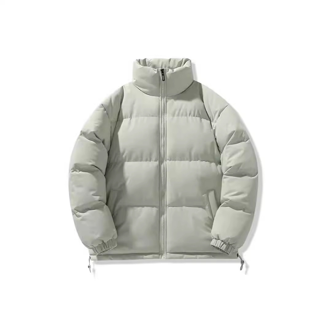 公版情侣款炸街面包服冬季跨境新款宽松立领外套休闲加厚保暖棉衣