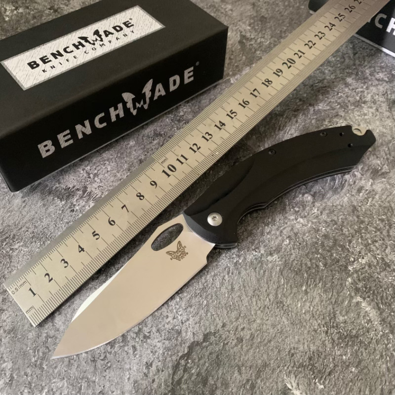 航空铝柄Benchmade818户外折刀D2钢高硬度锋利小刀野营求生工具刀