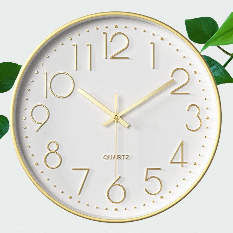 30cm時計掛け時計リビング時計掛け時計クォーツ時計壁掛け式クリエイティブ静音時計壁掛けウォールクロック|undefined