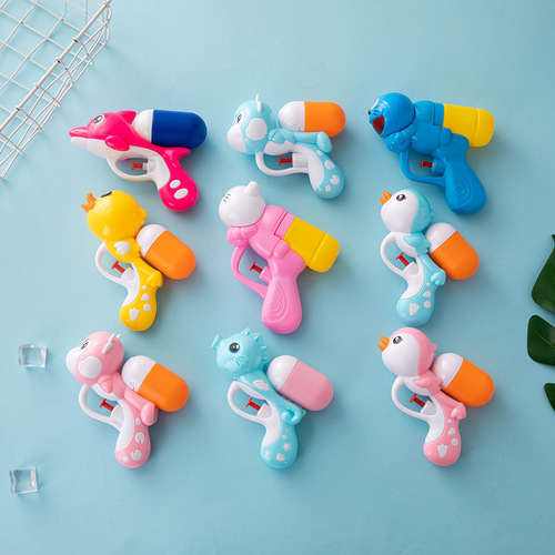 Summer hot sale children's water gun cartoon mini water gun small water gun beach water toy children's day gift