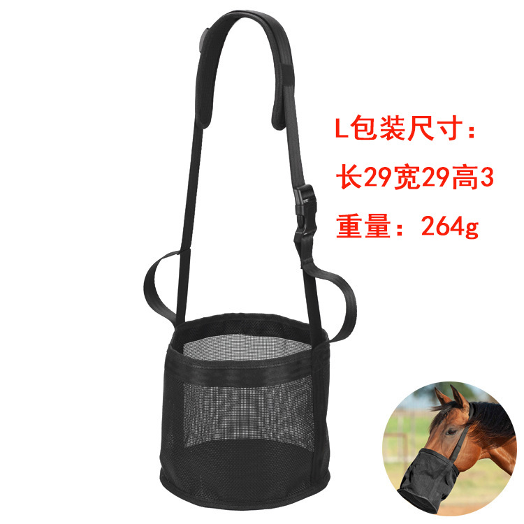 Suministros ecuestres bolsa de paja de caballo fácil de llevar bolso de heno bolsa de heno de caballo de alimentación lenta de gran capacidad