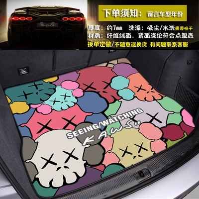 Trunk Mat | Leather Cartoon Trunk Mat - 1-63-suit-44-75100cm-crystal-velvet-standard-version