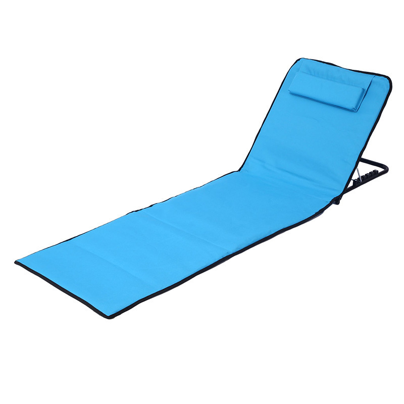 Outdoor Beach Mat Portable Folding Adjustable Backrest Sunbathing Lounge Chair Adjustable Beach Mat Outdoor Beach Mat Portable Folding Adjustable Backrest Sunbathing Lounge Chair Adjustable Beach Mat