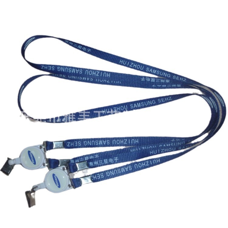 供应证件挂绳 转印粗纹带 质量好 印刷清晰热转印挂绳 证件带