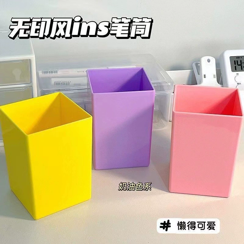 Pens holder, capacious storage box, universal storage system for students, stationery