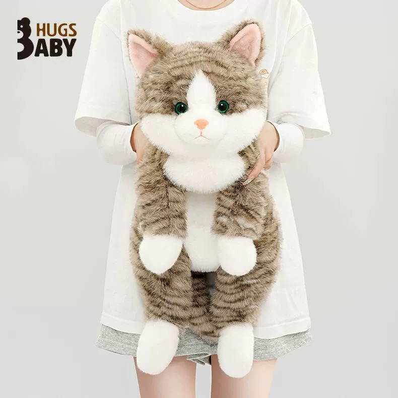 Милая кукла-кошка с имитацией объятия, кукла-кошка, детская подушка для сна для девочек, подарок на день рождения