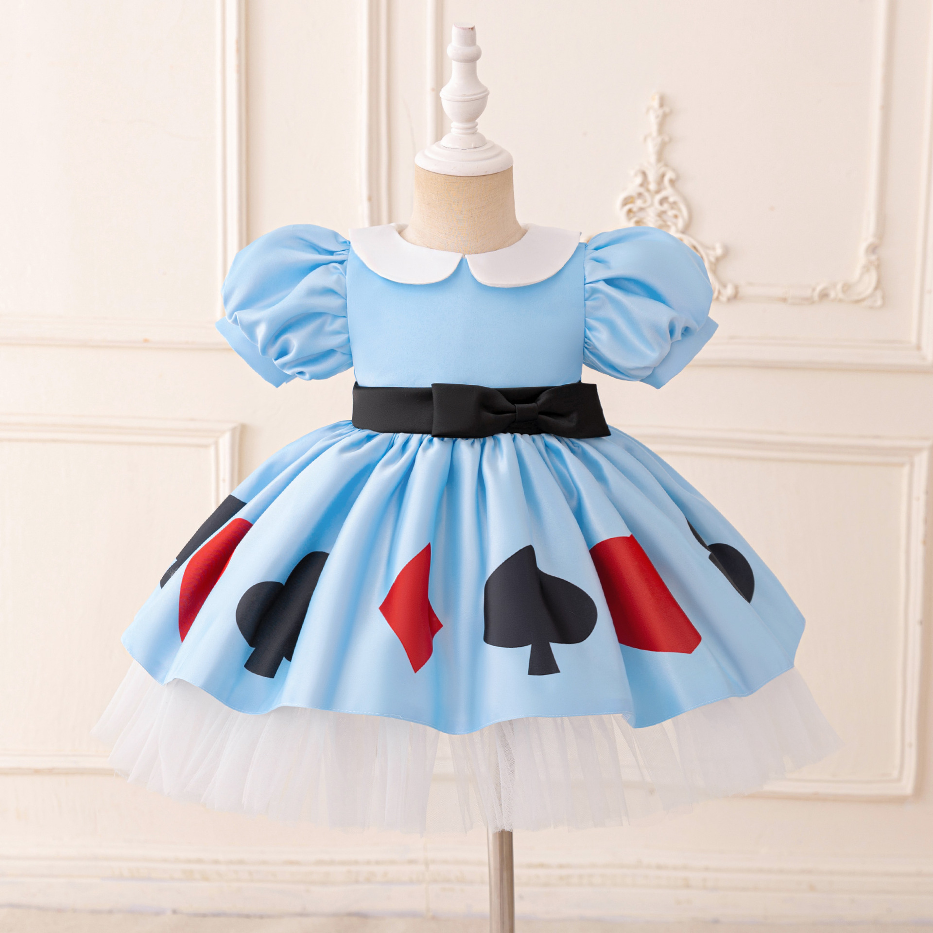 children's blue dress