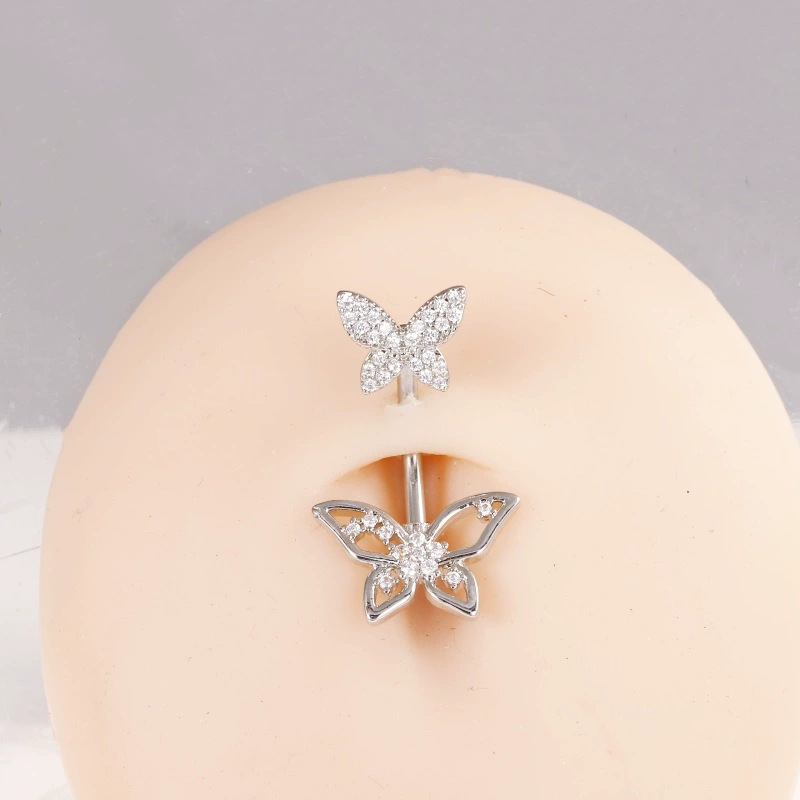 Pointed titanium steel lip stud product view