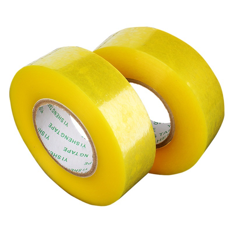 Cinta Adhesiva Transparente/Ahuesada — Empaque Logístico (Rollo Grande)