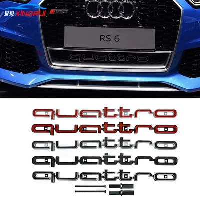Applicable to Audi A3 A4 Q3 Q5 RS4 RS5 6 7 net logo modified quattro four-wheel drive net logo