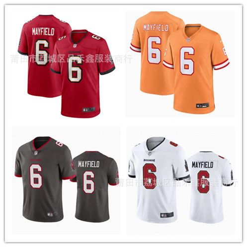 Nfl Buccaneers Tampa Bay Buccaneers 6 # Mayfield Mayfield Football Jersey Nfl Buccaneers Tampa Bay Buccaneers 6 # Mayfield Mayfield Football Jersey