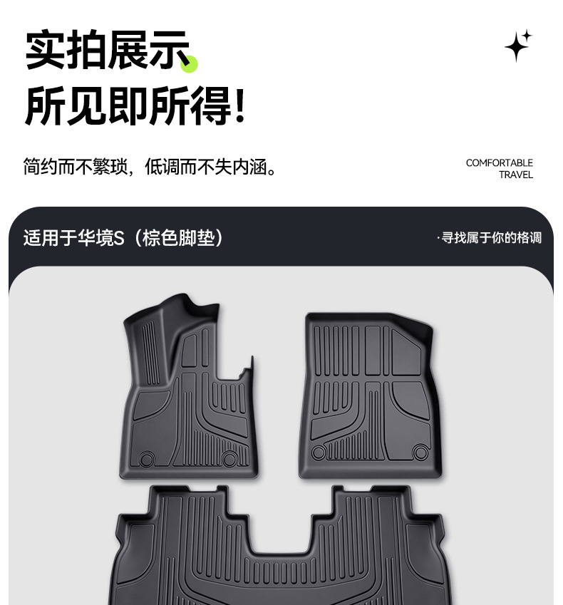 Suitable for Xpeng GX floor mats TPE2026 new model car interior floor mat modification accessories carpet supplies collection