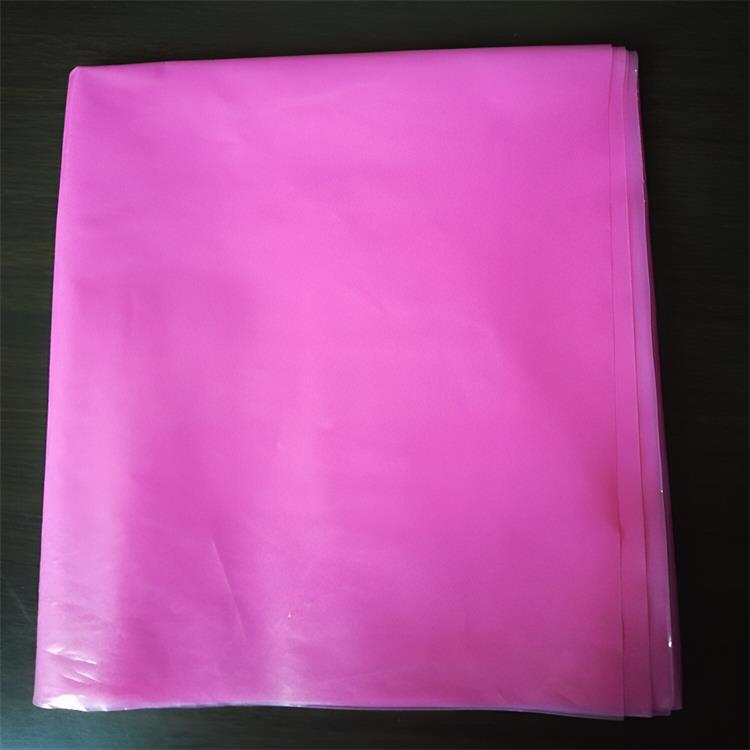 销售浅黄色蓝色卷料膜 PE加厚防水膜圆形单张膜 磨砂印刷膜