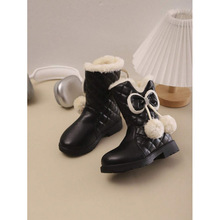 I 51757 Kids Warm Snow Boots ��ͯ��ůѩ��ѥ�羳����ͨ��