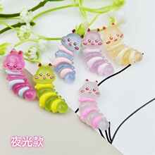 夜光糖宝可爱卡通小动物麒麟树脂配件食玩奶酪高质diy材料奶油胶