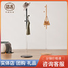 Orange House Minimalism ins Chuji Clothes and Hat Rack Texture Mosaic Dressing Storage rack Arc Hooks to ground Coat hanger