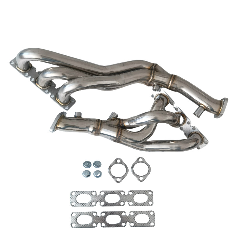 Modified Head Section Stainless Steel Exhaust Pipe Car Exhaust Manifold Kit Suitable for Bmw E46 Large Displacement