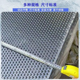 Non-slip Dot Rubber Mat Black Horse House Animal Husbandry Mat Cattle Shed Mat Thickened Rubber Cattle Ring Mat Wear-resistant Compression-resistant Rubber Sheet